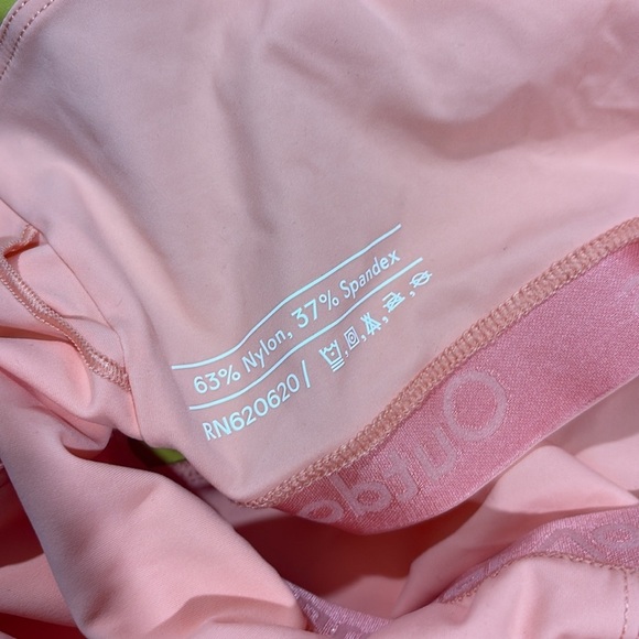 NWT Outdoor Voices One Shoulder Dress in‎ Tangerine/Dijon Mustard - Picture 9 of 9